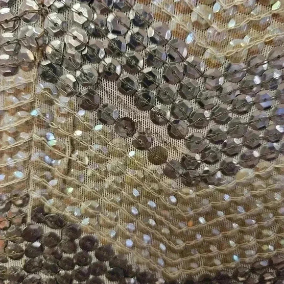 Alice and Olivia brown and tan sequin dress! - Picture 2 of 14